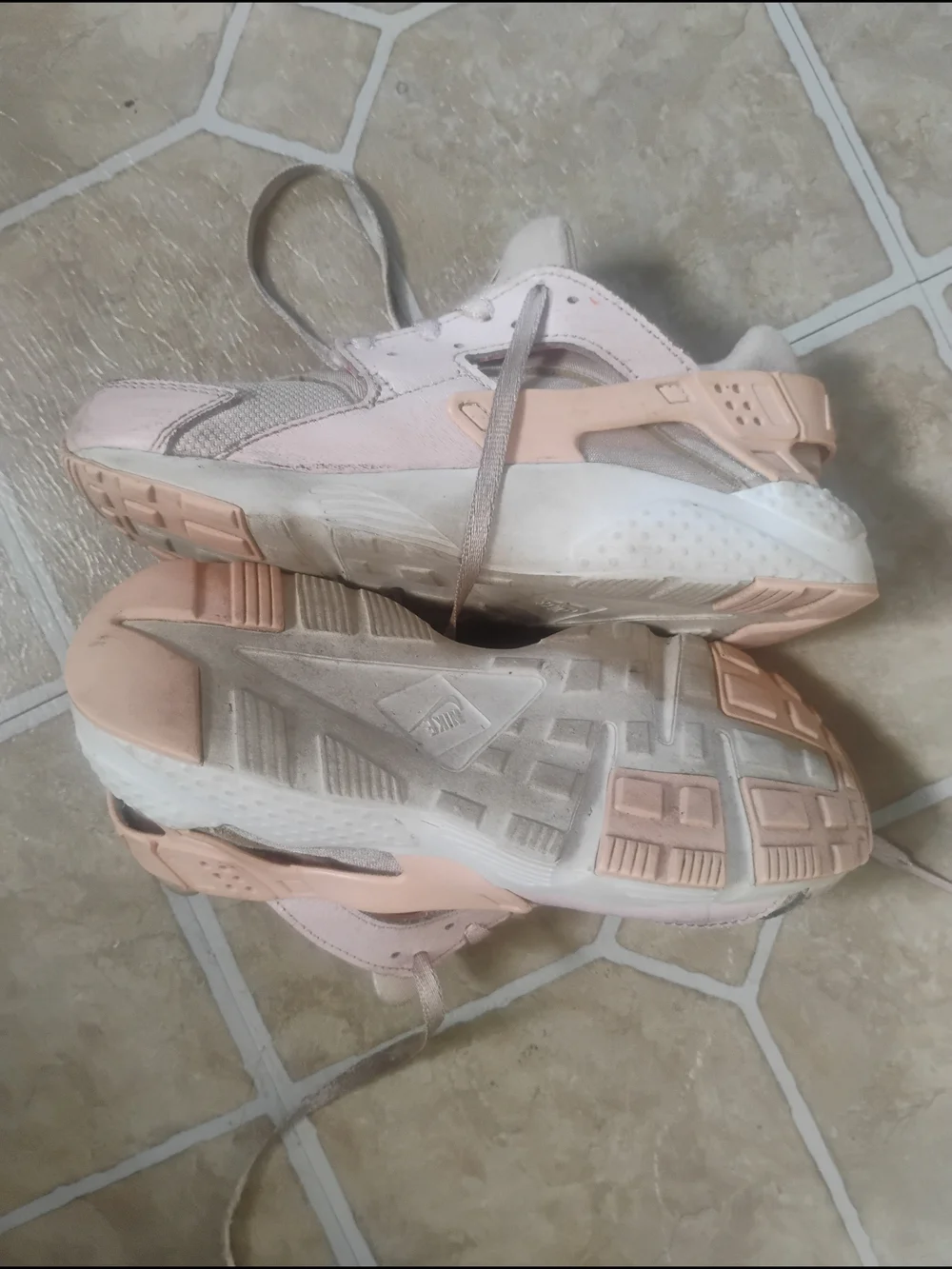 Pink Nike Huarache Girls 2y